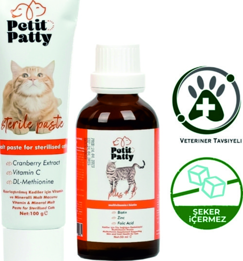 Kedi Steril Bağışıklık Seti (Sterile Paste + Plus+b For Cats)
