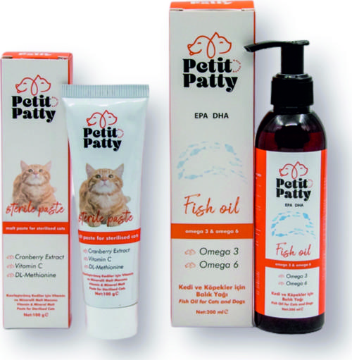Kısırlaştırılmış Kedi Sağlık Seti (Fish Oil(Balık Yağı)+ Sterile Paste)