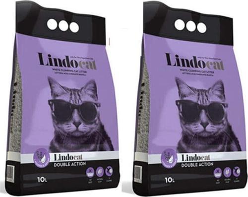 Lavantalı Kokulu İnce Taneli Kedi Kumu 10 Lt X 2 Adet