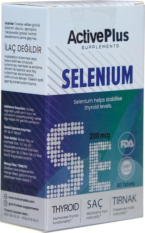 Actıve Plus Selenyum 60 Tab.