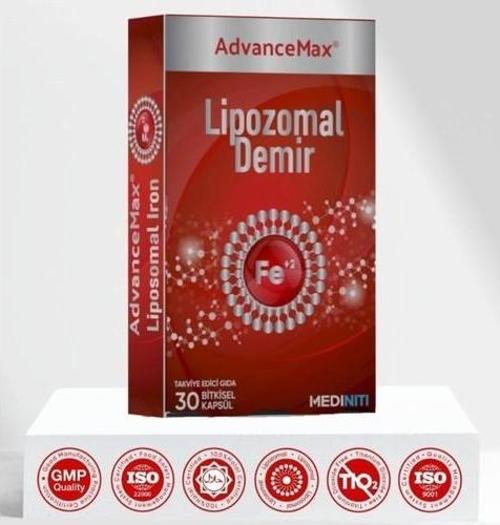 max Lipozomal Demir 30 Kapsül