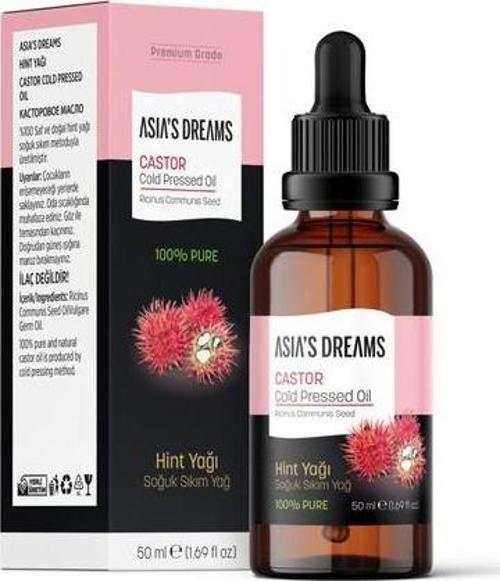 Asia's Dreams Hint Yağı Soğuk Sıkım 50 Ml