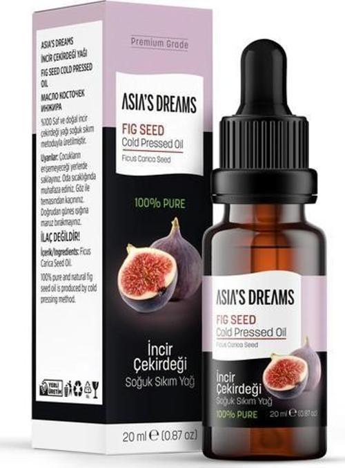 Asia's Dreams Incir Çekirdeği Soğuk Sıkım Yağ 20 Ml