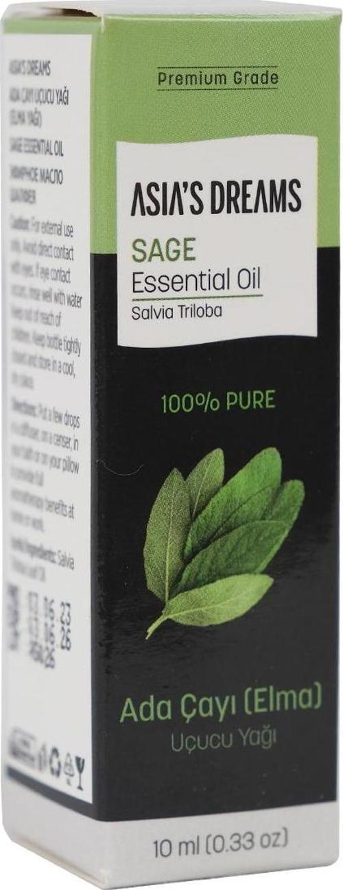 Asia's Dreams Acı Elma Adaçayı Uçucu Yağı 10 Ml