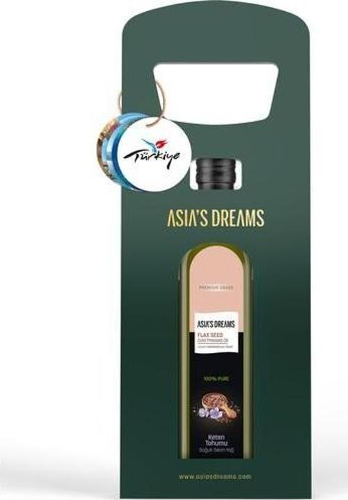 Asia's Dreams Keten Tohum Soğuk Sıkım Yağ 250 Ml