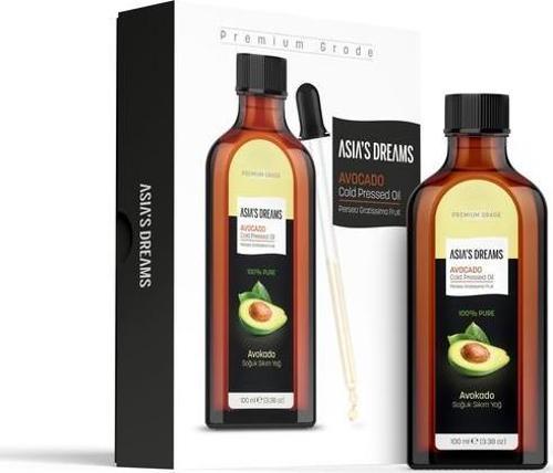 Asia's Dreams Avokado Soğuk Sıkım Yağ 100 Ml