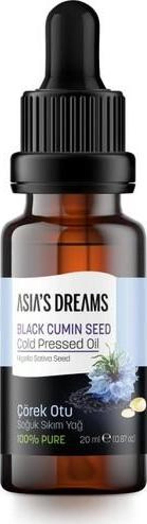 Asia's Dreams Çörek Otu Soğuk Sıkım Yağ 20 Ml