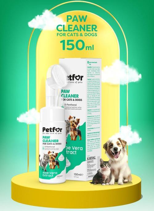 Aloe Veralı Pati Temizleme Köpüğü 150 Ml