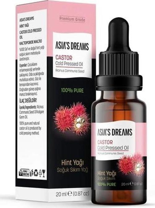 Asia's Dreams Hint Yağı Soğuk Sıkım 20 Ml