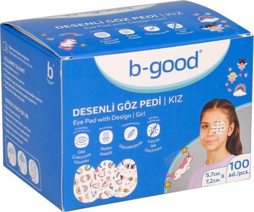 Göz Pedi Nwn Desenli Kız 5,7x7,2 100'lü