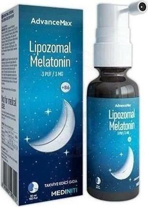 max Lıpozomal Melatonın Sprey +b6 30 Ml