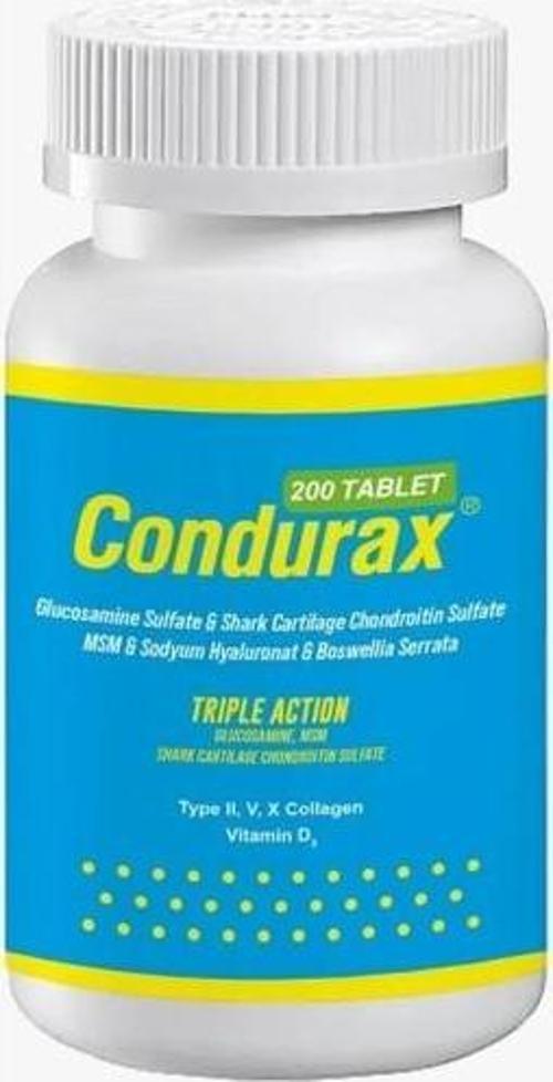 Condurax Glucosamıne Shark Cartılage Chondroıtın 200 Tb