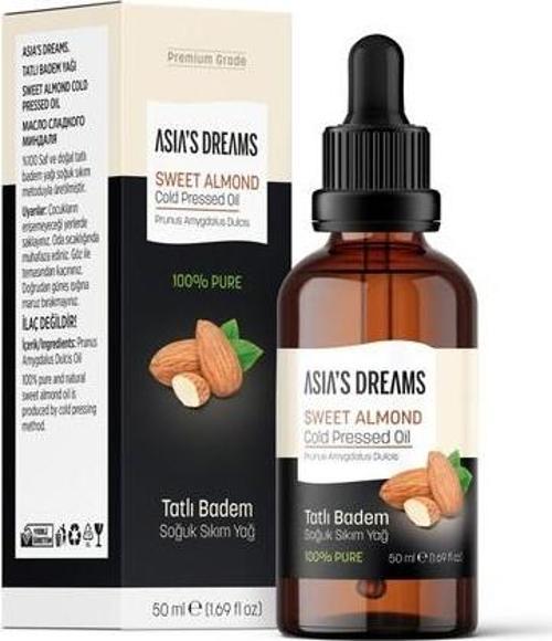Asia's Dreams Tatlı Badem Soğuk Sıkım Yağ 50 Ml