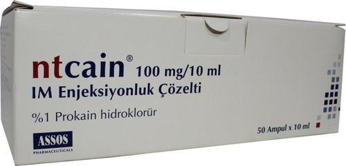 Ntcaın 100 Mg/10 Ml Im Ampul