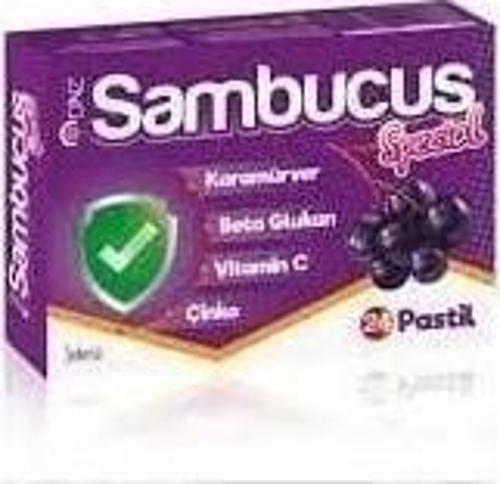 Astrasept Sambucus Şekersiz 16 Pastil