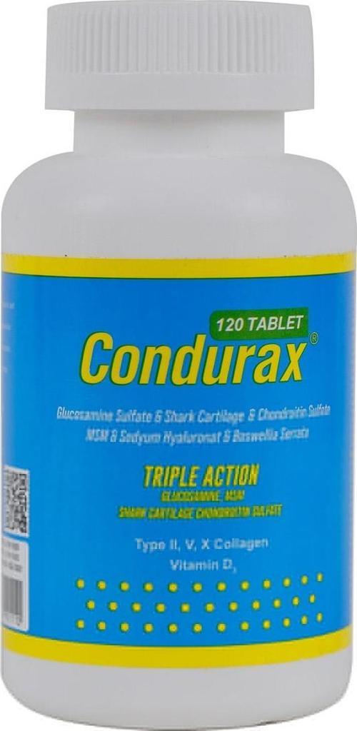 Condurax Glucosamıne Shark Cartılage Chondroıtın 120 Tb