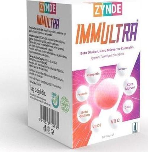 Zynde Immultra 60 Kapsül 8699525159892