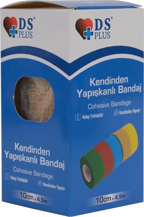 Ds Plus Coban Bandaj 10 Cm X 4,5 Cm Ten Rengi