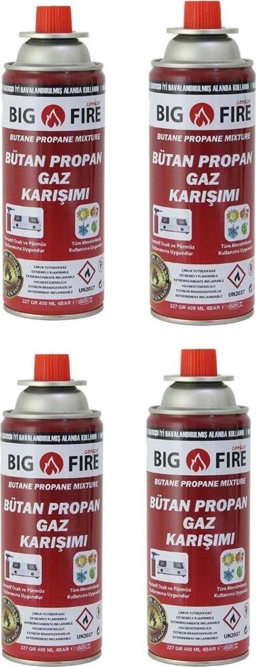 Power 227gr. Valfli Gaz Kartuş 4 Adet