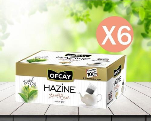 Hazine Zengindem Demlik Poşet Çay 30 x 15 gr x 6 Pkt