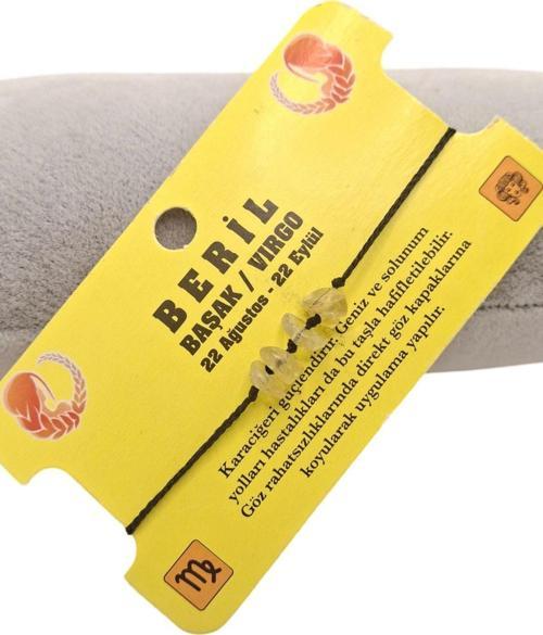 Başak Burcu Doğal Taş Bileklik