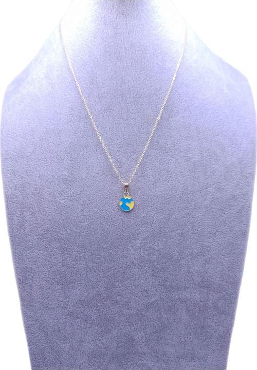 Dünya Haritası Model Kolye