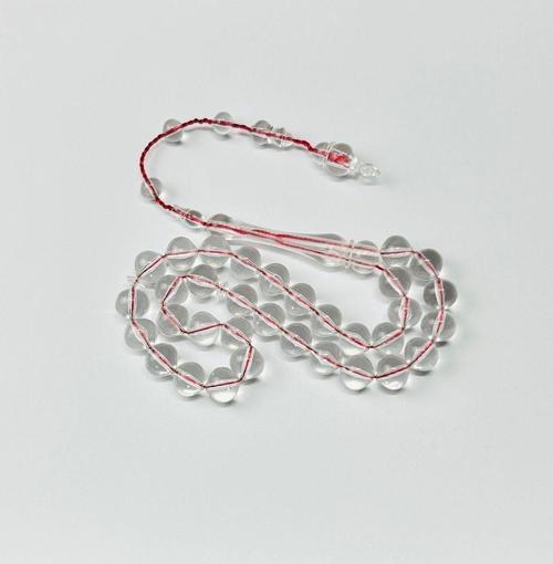 Şeffaf Renk Toz Kehribar Tesbih