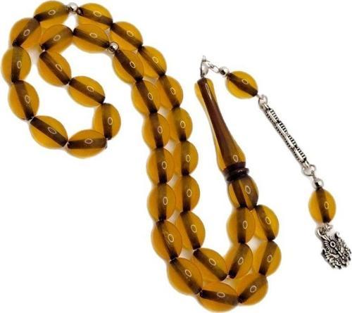 Çubuk Sıkma Benzetme Toz Kehribar Tesbih