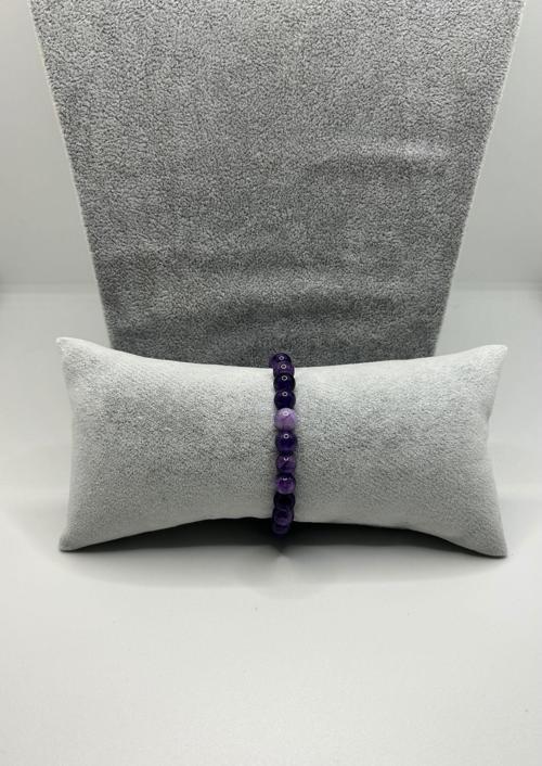 Ametist Doğal Taş Bileklik