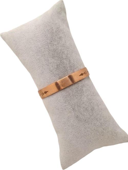 Ok Desenli Bakır Bileklik