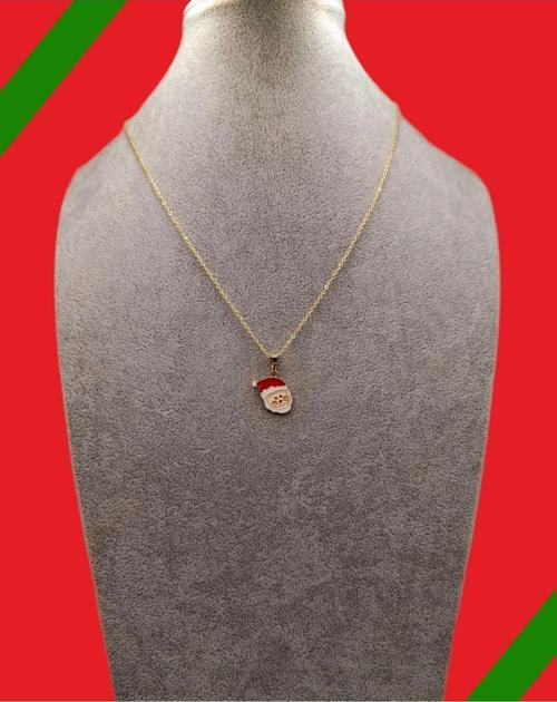 Yılbaşı Temalı Noel Babalı Kolye