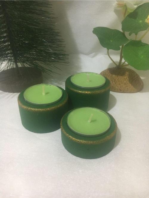 Üçlü Tealight Mumluk