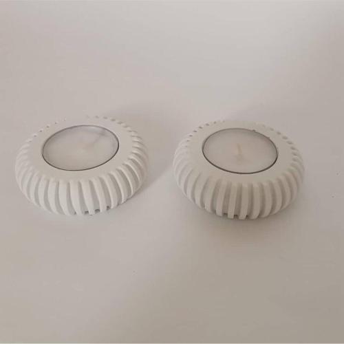 2'Li Tealight Mumluk - Mum Hediyeli