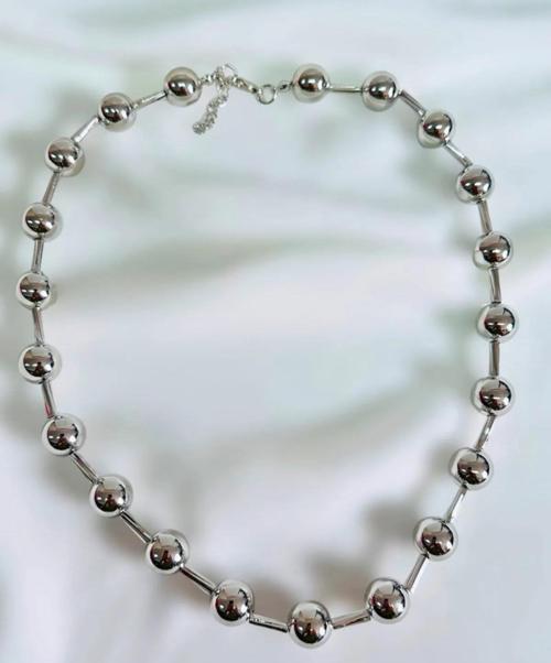 METALİZE BORU TOP KOLYE