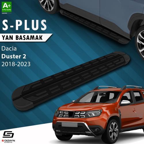 Dacia Duster 2 S-Plus Siyah Yan Basamak 183 Cm 2018-2023 A+ Kalite