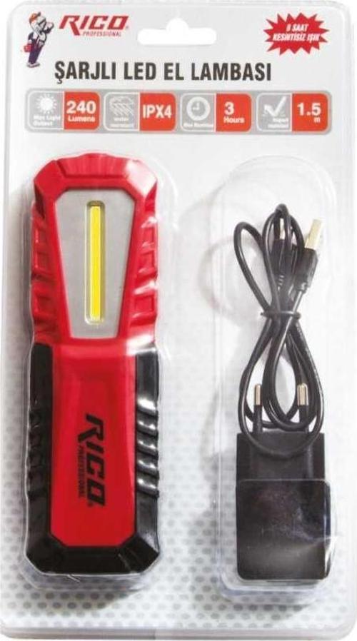 K16 240 LM Şarjlı Led Lamba-013-RC0037