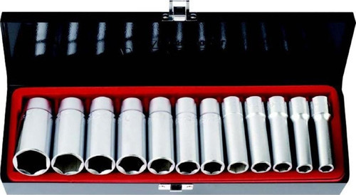RC1212SD Uzun Lokma Seti Takımı 1/2" 12PCS 6 Köşe