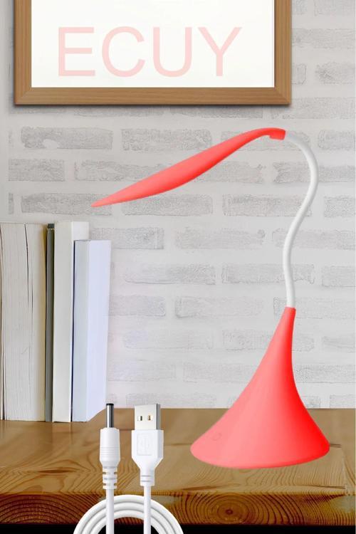 Masa Lambası Pil & Usb Kablolu Kullanımlı Ders,Kitap Okuma, Çalışma Masa Lambası 3 Farklı Işık Mod