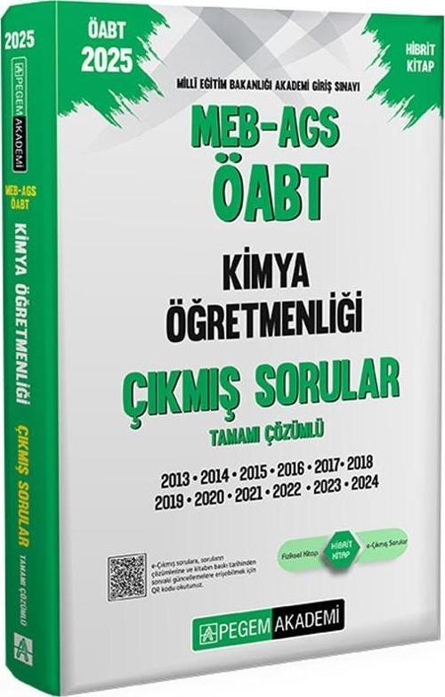 2025 MEB-AGS-ÖABT Kimya Öğretmenliği Çıkmış Sorular