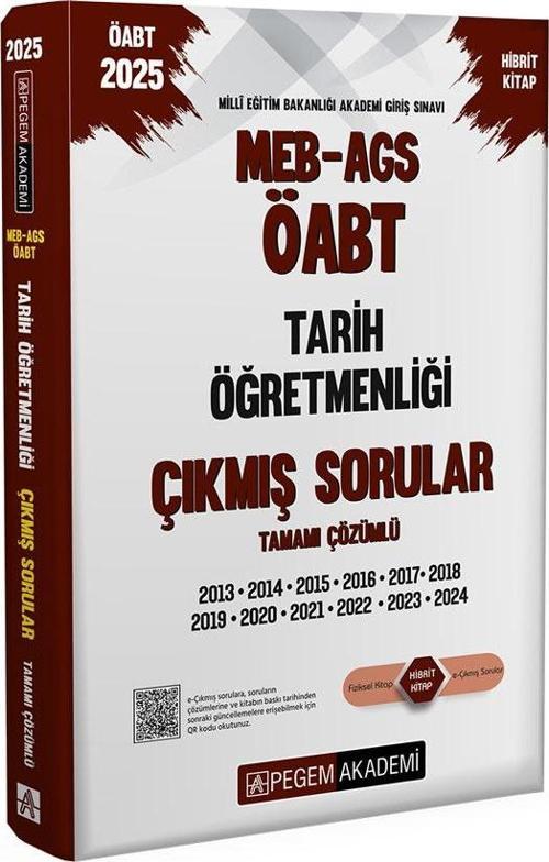 2025 MEB-AGS-ÖABT Tarih Öğretmenliği Çıkmış Sorular
