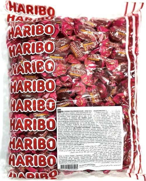 Yumuşak Şeker 1 kg Çilek Sulu