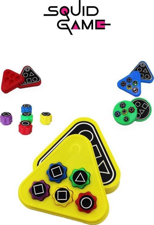 Kutulu Squid Game Gonggi Squid Game 5 Taş Oyuncak Beştaş