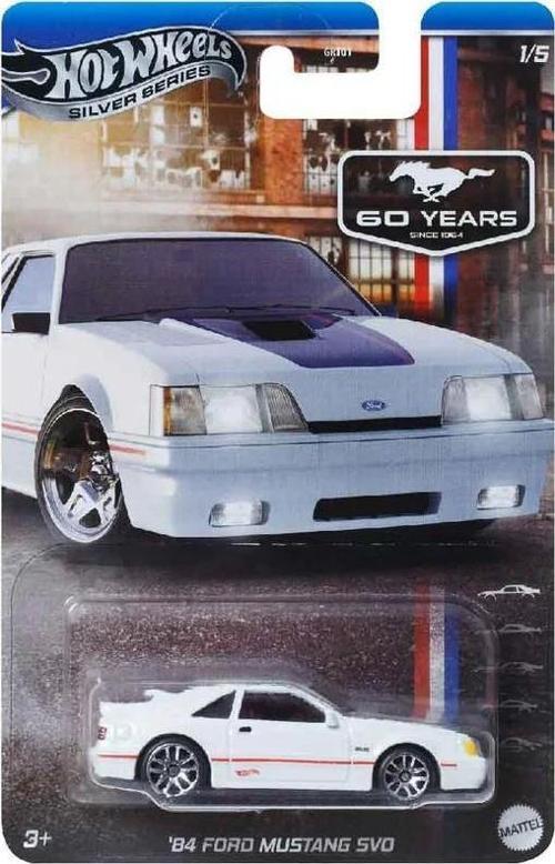 60. YIL MUSTANG SERİSİ ARABALAR  84 FORD MUSTANG SVO GRT01 - JBY50