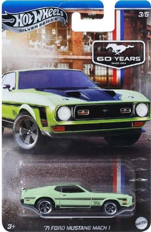 60. YIL MUSTANG SERİSİ ARABALAR  71 FORD MUSTANG MACH 1 GRT01 -JBY50
