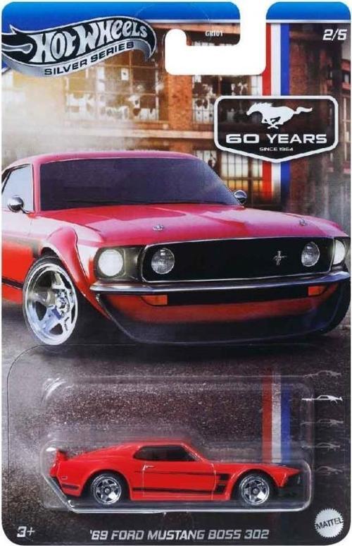 60. YIL MUSTANG SERİSİ ARABALAR  69 FORD MUSTANG BOSS 302  GRT01 - JBY49