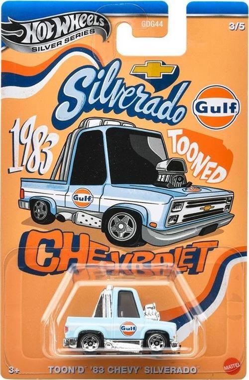 Silver Series Tooned Gulf Racing - Toon'd 83 Chevy Silverado JCB64