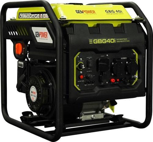 GBG 40 I Model 4 Kva İpli , Tekerleksiz Açık Tip Monofaze (220 Volt) Dijital Inverter Jeneratör