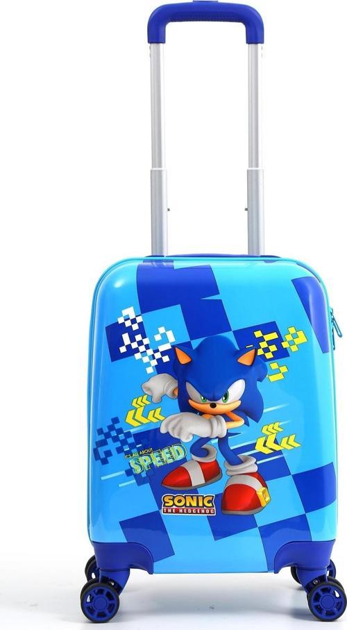 DEKOMUS İLE TÜRKİYE'DE İLK VE TEK YENİ SEZON LİSANSLI SONIC 40 CM KABİN BOY BAVUL / VALİZ