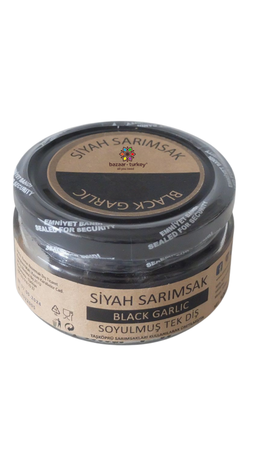 Siyah Sarımsak Soyulmuş Tek Diş 120g