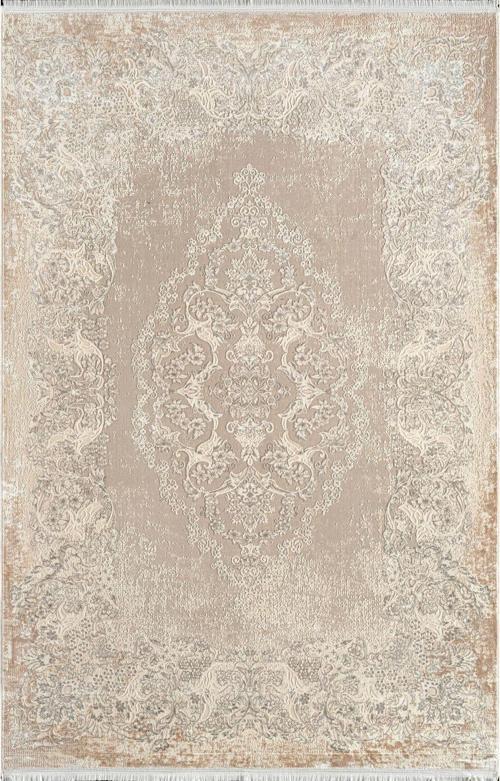 Pier Zen HG01B Krem Vizon Viskon Akrilik Yumuşak Leke Tutmaz Silinebilir Halı